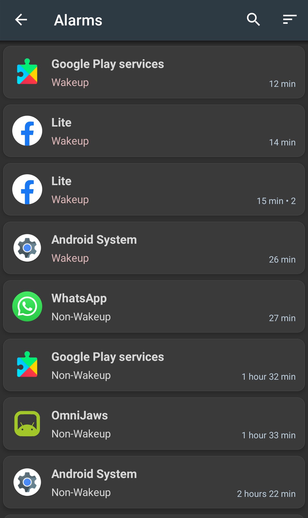 Android scheduled tasks