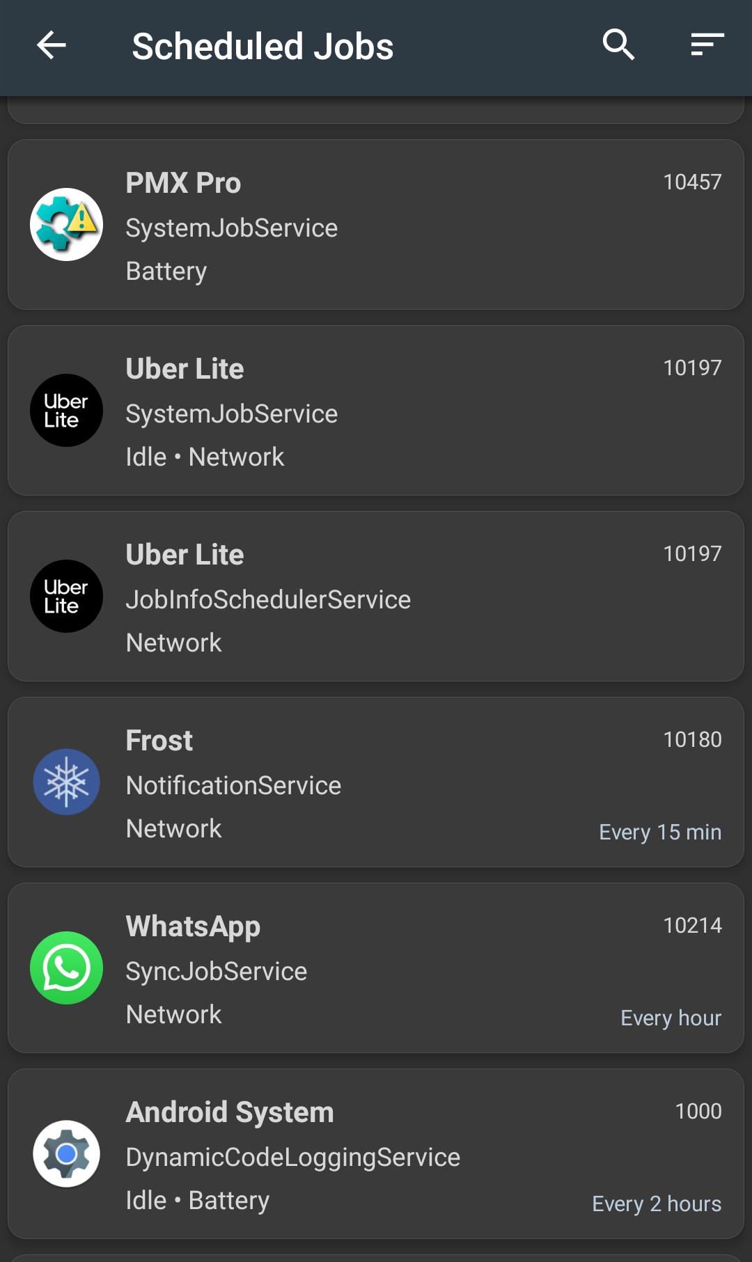 Android scheduled tasks