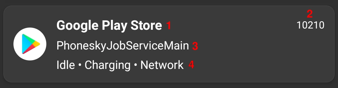 Android scheduled job